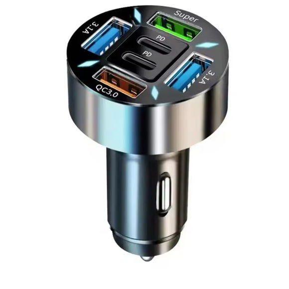 SOLD Multiple USB Car Fast Charger - Picture 4 of 4